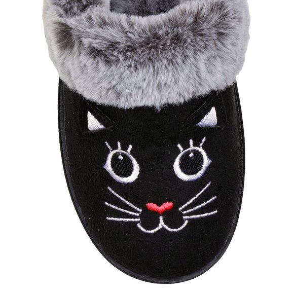Skechers BOBS - Too Cozy - Meow Pajamas shoe (Cat) / Pantoufles Chat Size 11 - Picture 2 of 8